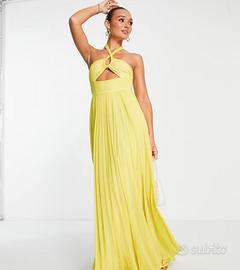 Vestito lungo in rete