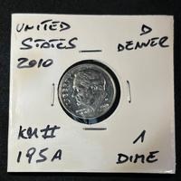 Collection Coins 1 Dime 2010 KM# 195 (Denver)