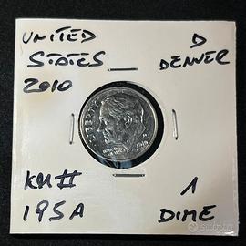 Collection Coins 1 Dime 2010 KM# 195 (Denver)