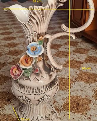 Vaso in ceramica Capodimonte