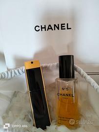 Chanel n.5 profumo da borsetta + spray 50ml - Abbigliamento e Accessori In  vendita a Vicenza