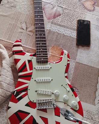 Squier Stratocaster Frankenstrat inspired