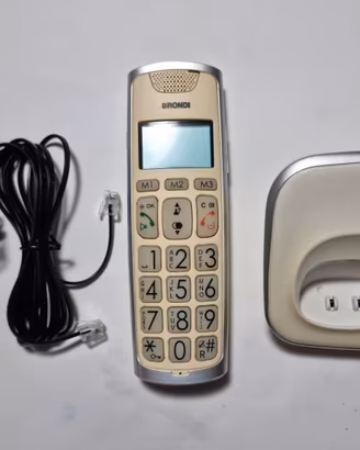 Telefono cordless Brondi Bravo Gold