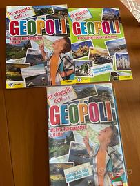 Libro scolastico in viaggio con geopoli