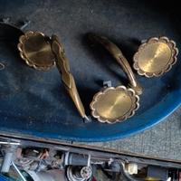 MANIGLIETTE IN  OTTONE VINTAGE 