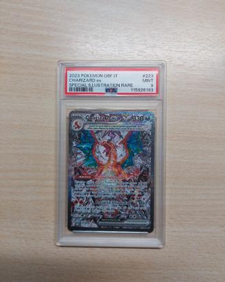 Pokemon Carta Charizard Teracristal PSA9