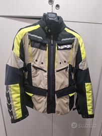 Giacca moto Spidi 4seasons Yellow fluo taglia L