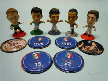 Lotto miniature caricature Microstars calciatori