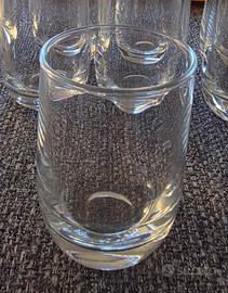 Bicchierini vetro per liquori 