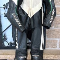 Tuta moto intera in pelle Dainese Monza