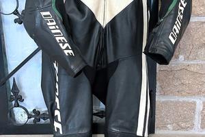 Tuta moto intera in pelle Dainese Monza