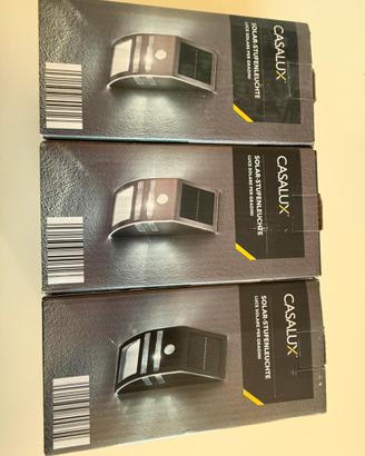 Luce solare per gradini