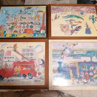 4 stampe pubblicitarie Knorr anni 60/70