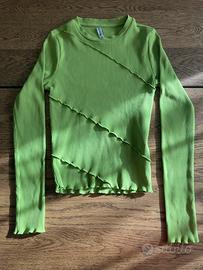 Maglietta verde Blue Effect taglia 15/16 anni