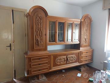 Mobile sala intarsiato