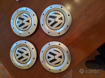 set 4 coppette coprimozzo ruota volkswagen 