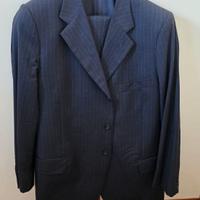 vestito gessato uomo