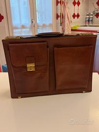 Valigetta in cuoio/pilotina