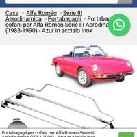 Portabagagli posteriore alfa duetto 1972