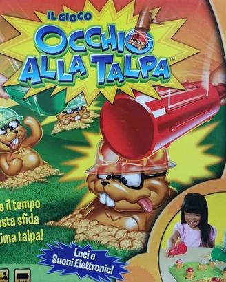 Gioco occhio alla talpa con luci e suoni +4 anni