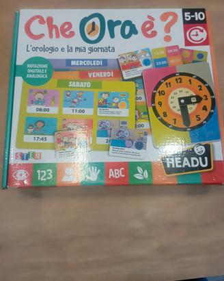 Gioco "Che ora è ?" Headu