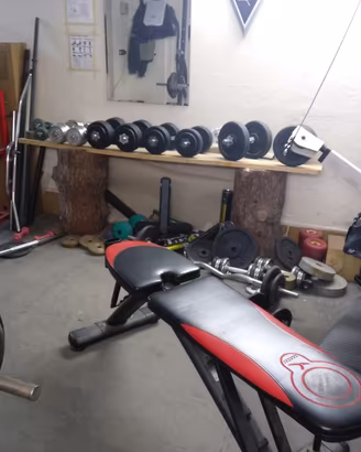 Home Gym Completa - Stazione Weider 5000 - Manubri