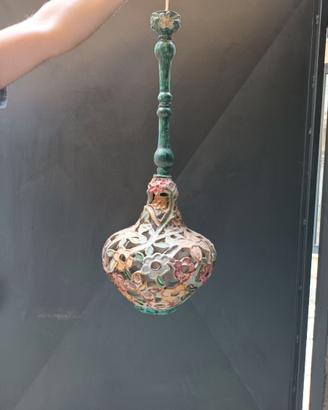 Lampadario ceramica Vietri