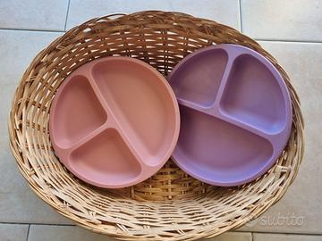 piatti pappa con ventosa in silicone