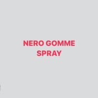 Nero Gomme Spray Professionale Nuovo