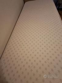 Letto singolo con cassetti e materasso singolo