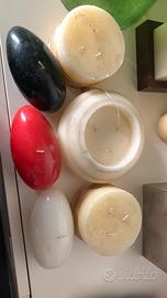 Candele grandi di vari tipi