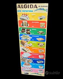 Insegna Tabella Gelati Algida