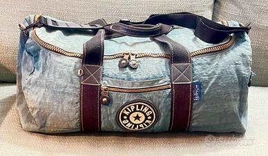 Borsa da viaggio Kipling blù avio