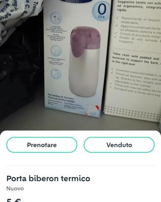 porta biberon termico