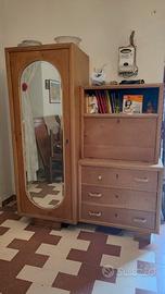 Armadio secretaire