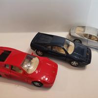 3 Ferrari Maisto collezione Shell model anni 90 