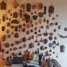 collezione maschere etniche