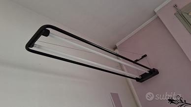 2 lampade neon daparete/soffitto DUO