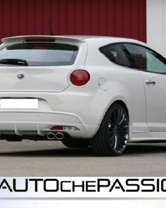 Sotto Paraurti posteriore NOVITEC per Alfa MITO