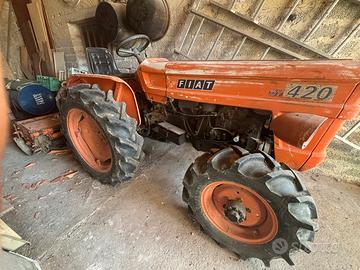 Trattore agricolo Fiat 420dt