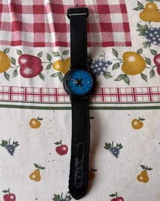 orologio militare quadrante blu batteria da cambia
