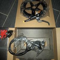 Freni Idraulici Shimano XTR + Dischi Shimano XTR 