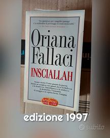 Insciallah. Oriana Fallaci edizione 1997