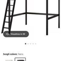 Letto a soppalco ikea