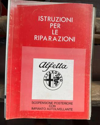Manuali riparazioni Alfa Romeo