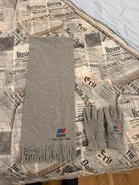 Sciarpa e guanti originali auto Club Bmw