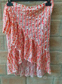 Gonna pareo vintage con volants Beachlife 