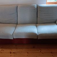 Divano letto matrimoniale in tessuto