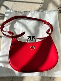 PINKO Love bag half moon mini