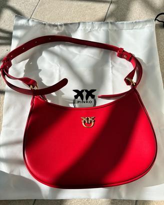 PINKO Love bag half moon mini